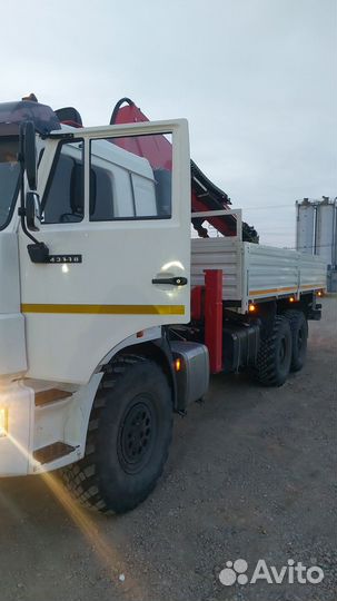 КАМАЗ 43118-23027-50 с КМУ, 2022