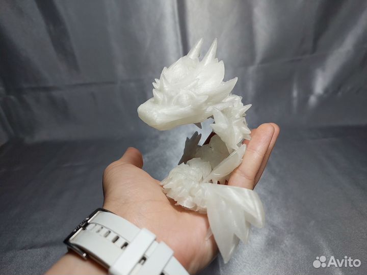 Дракон светящийся в темноте 3D печать