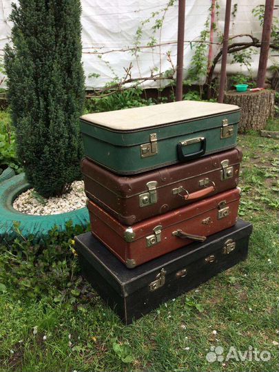 Чемоданы ссср/ГДР ретро винтаж цена за все