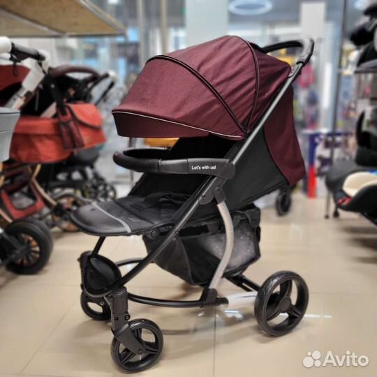 Коляска Беларусь Bubago Model One city granat