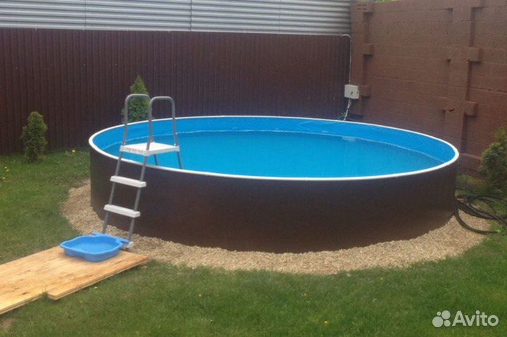 Бассейн лагуна 3,05 х 1,25 м, морозостойкий