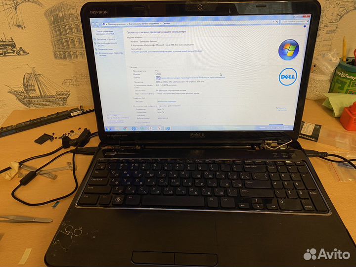 Dell inspiron m5110 разбор
