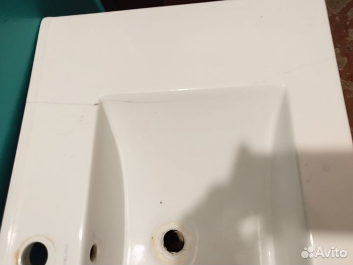 Тумба с раковиной для ванной с раковиной бу