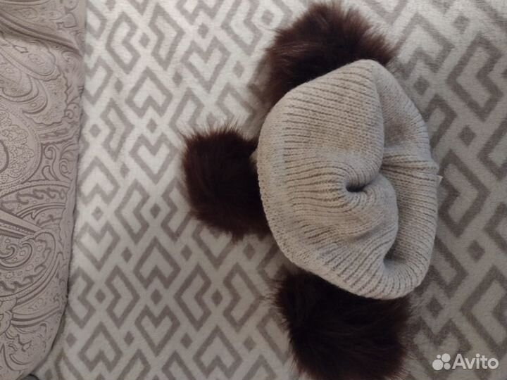 Шапка зимняя для девочки 52 54