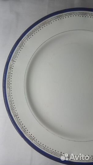 Тарелки с кобальтовой лентой, Буды до 1920 г