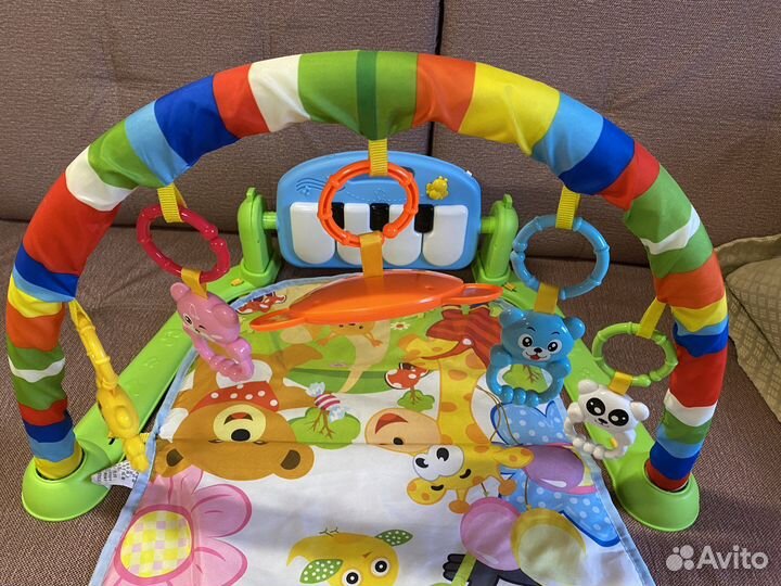 Развивающий коврик с пианино+водный коврик