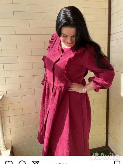 Платье из муслина