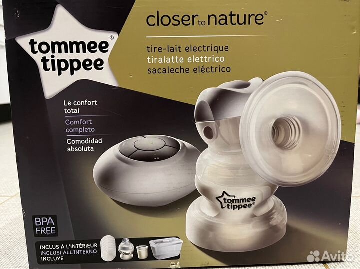 Молокоотсос электрический tommee tippee