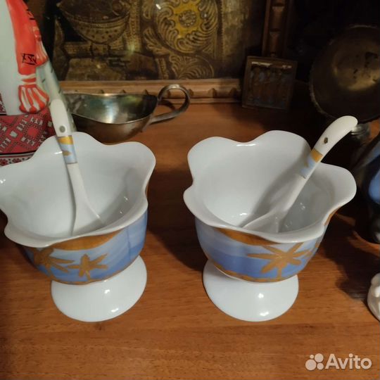 Фарфоровые креманки