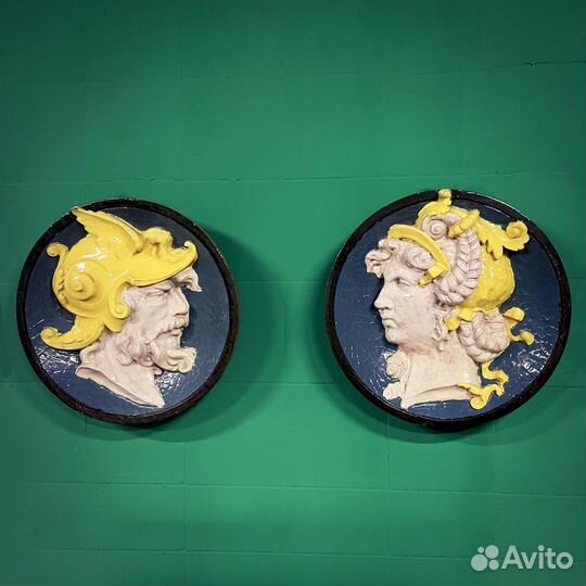 Рельефы с фасада виллы Перрюссон