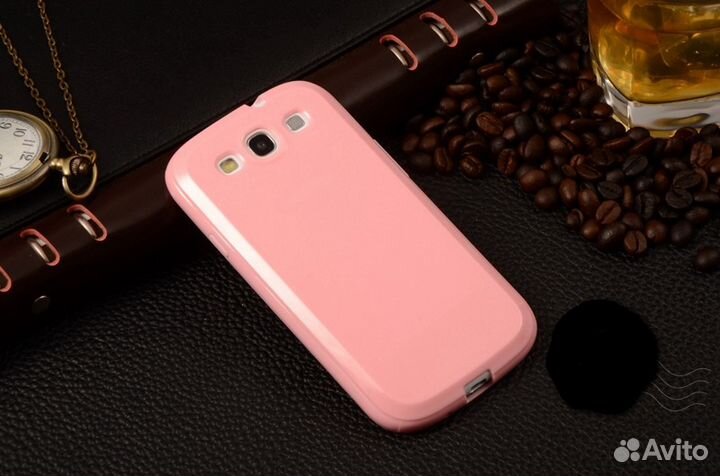 Бампер силиконовый для samsung Galaxy S3