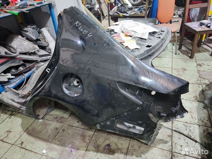 Крыло заднее левое на kia rio 4