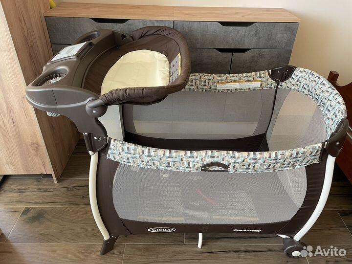 Манеж кровать graco