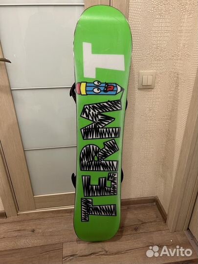Сноуборд детский 125 см в комплекте