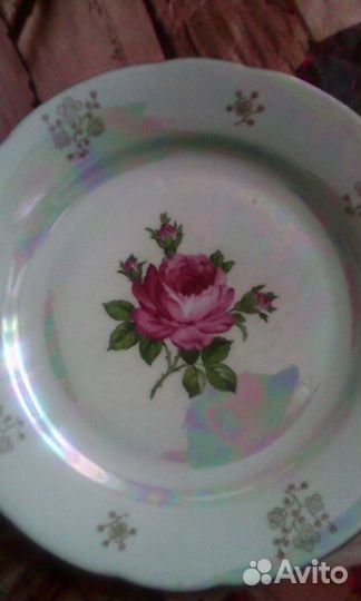 Тарелки фарфоровые из гдр