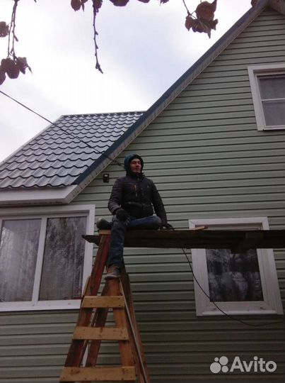 Монтаж сайдинга, фасадные работы, обшивка домов