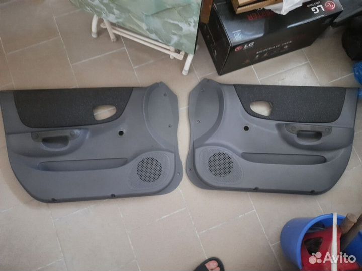 Дверные карты на hyundai accent