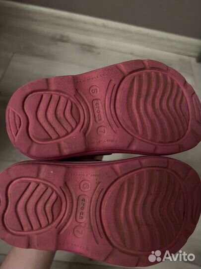 Резиновые сапоги crocs