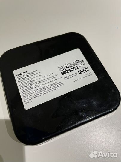 Тарелка для свечи Икеа