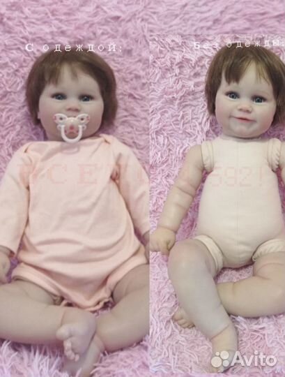 Кукла реборн, девочка,60 см