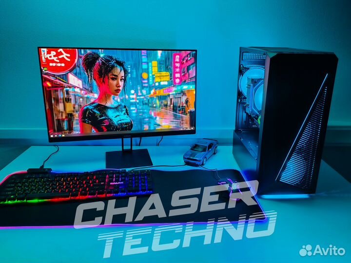 Игровой Intel 12/24 16GB GTX 1660 Ti 6G SSD 512