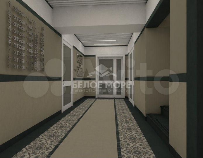 1-к. квартира, 37,4 м², 3/9 эт.