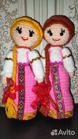 Куклы вязаные крючком