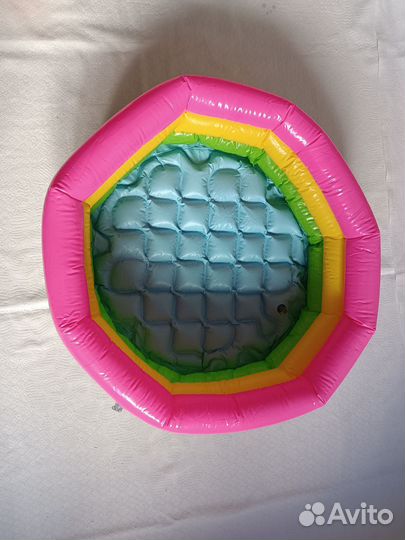 Детский надувной бассейн intex 61х22 для малышей