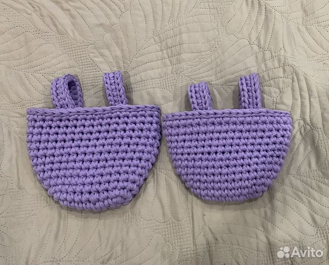 Подвесная корзина, карман на кроватку в наличии