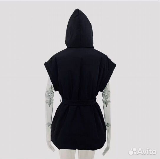 Новая Жилетка с капюшоном, замеры