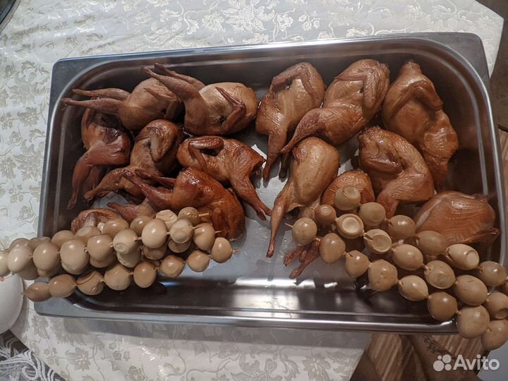 Копченые перепела