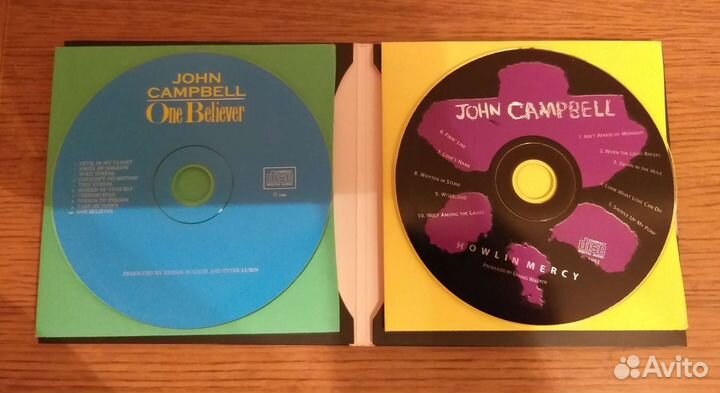 2 Cd John Campbell 1991, 1993