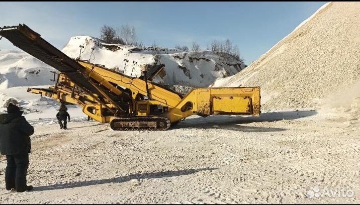 Аренда мобильной щековой дробилки