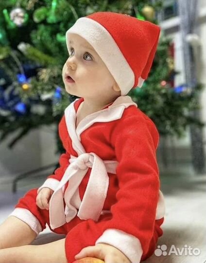 Костюм санта детский