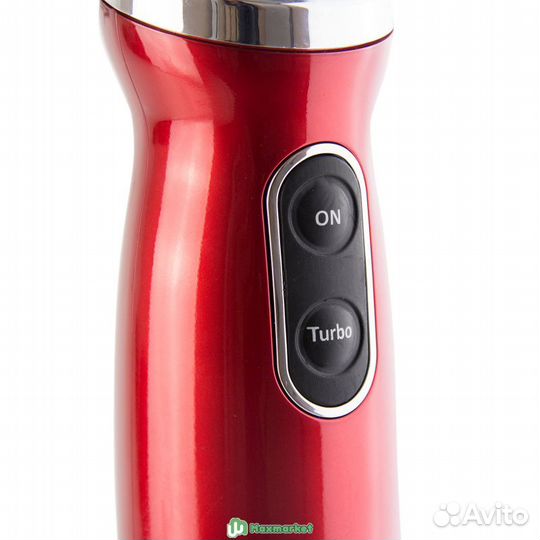 Погружной блендер Galaxy GL 2121, красный