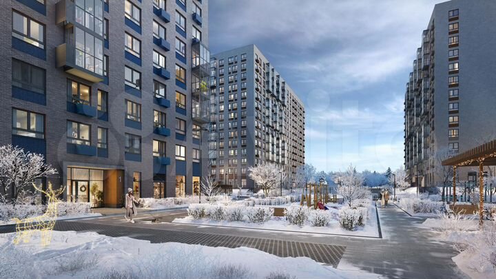 1-к. квартира, 41,5 м², 9/9 эт.