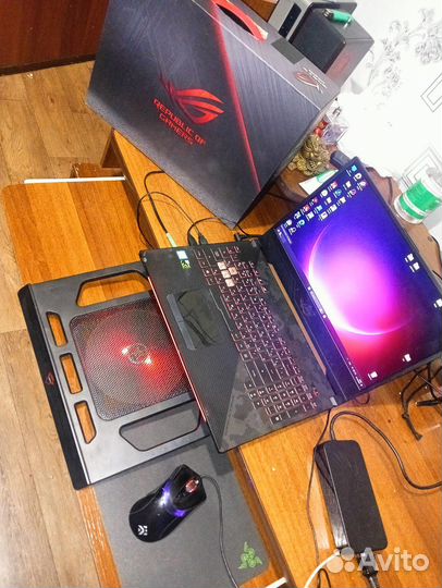 Игровой ноутбук asus