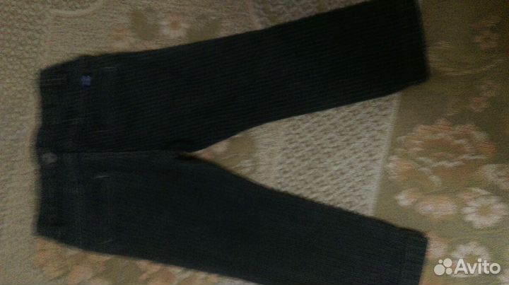 Брюки для мальчика на возраст 4 года, плотные, цве