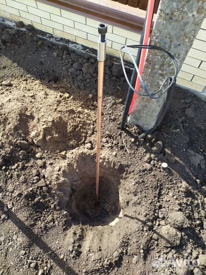 Заземление частного дома, котла, бани