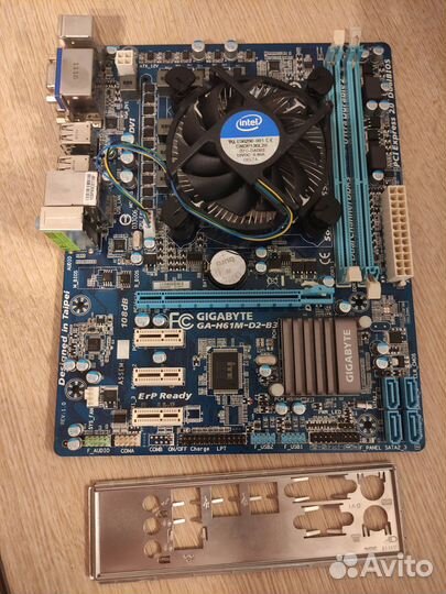 Материнская плата Gigabyte GA-H61M-D2-B3 (1155)