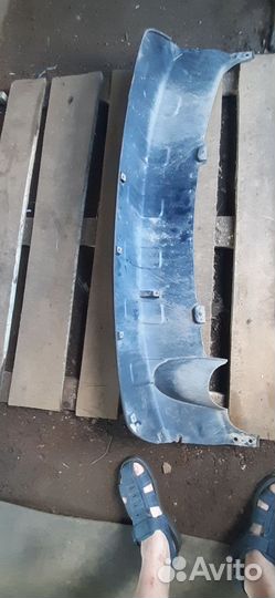 Накладка задняя для бампера Suzuki sx4