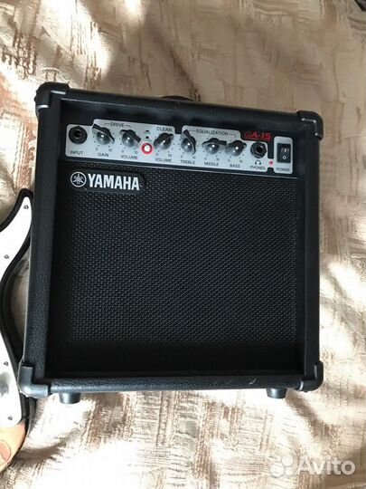 Продам гитару Yamaha EG112c, комбоусилитель GA-15