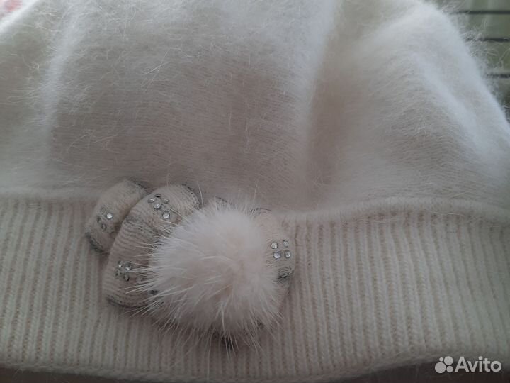 Берет зимний женский