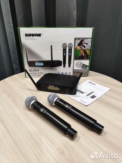 Радиомикрофоны/Радиосистема Shure Glxd4/Beta58A