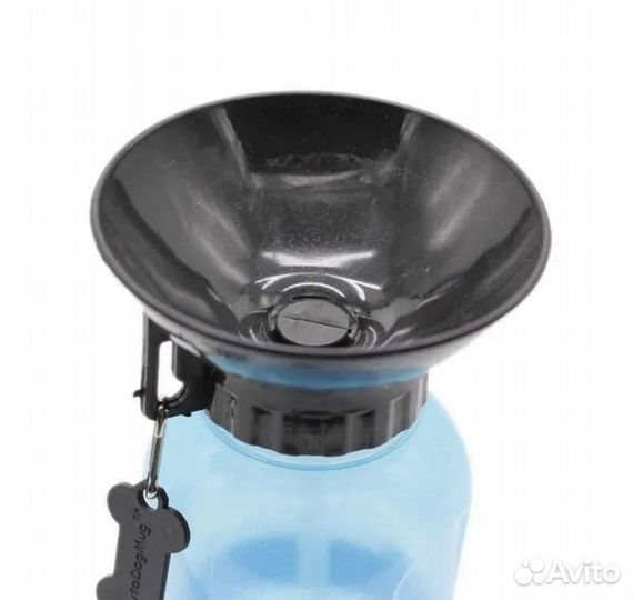 Переносная дорожная поилка для собак