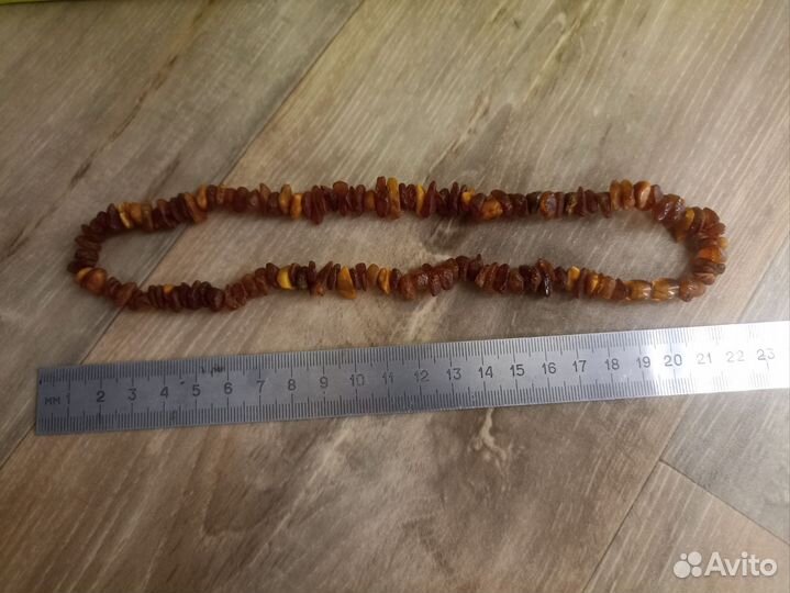 Бусы янтарь СССР