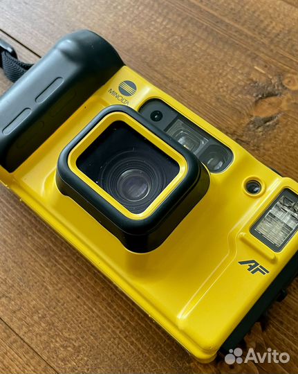 Minolta weathermatic 35dl пленочный фотоаппарат