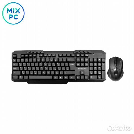 Комплект клавиатура + мышь Defender Jakarta C-805