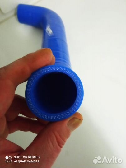 Патрубок радиатора силиконовый Газель