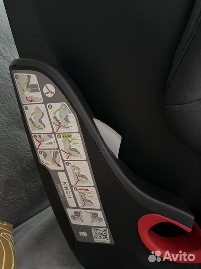 Автокресло britax romer king 2